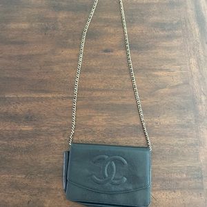 Vintage Chanel Mini Hand bag/ wallet on chain